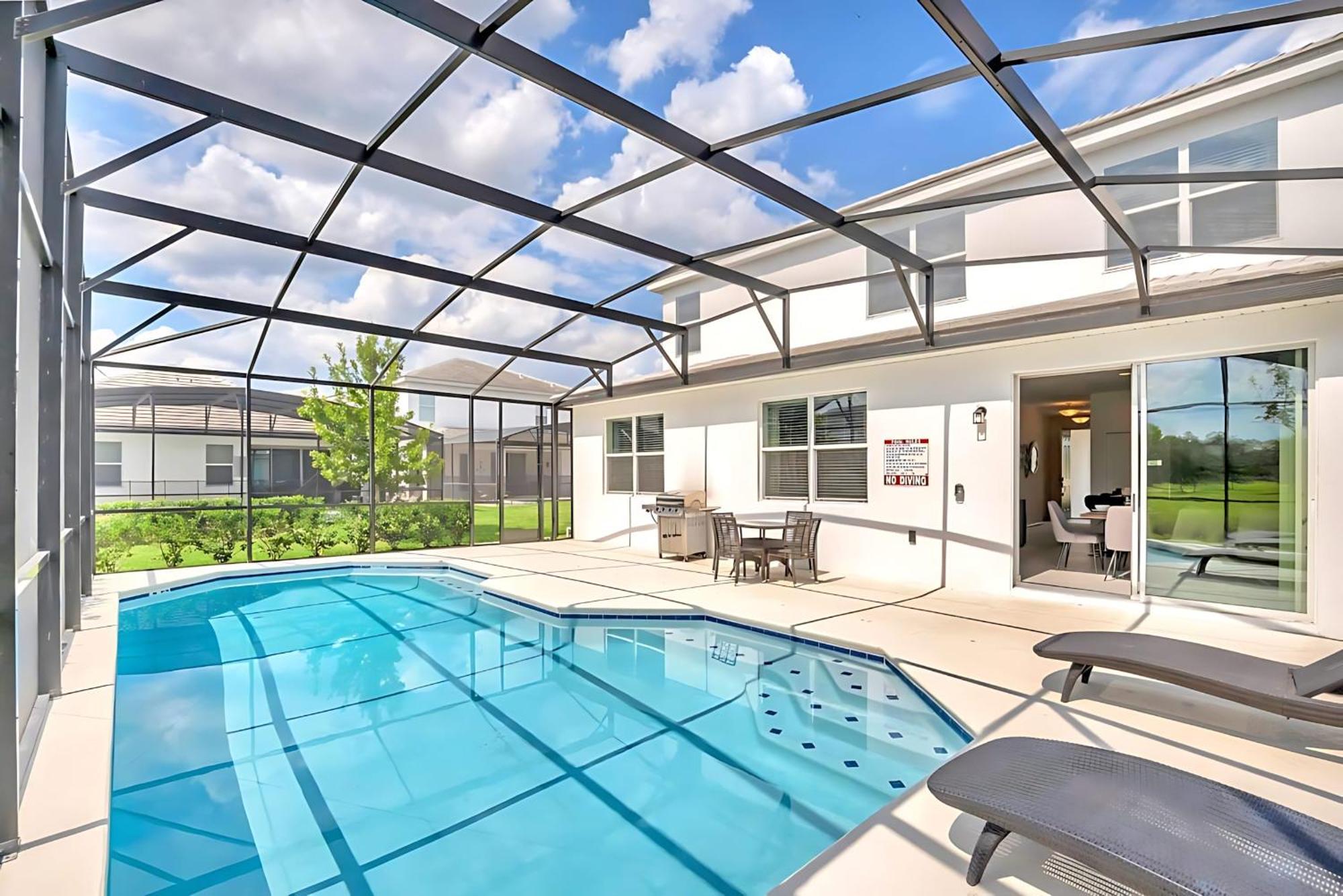 Family Resort - 6Br Mansion - Private Pool, Home Theater, Bbq And More Kissimmee Extérieur photo